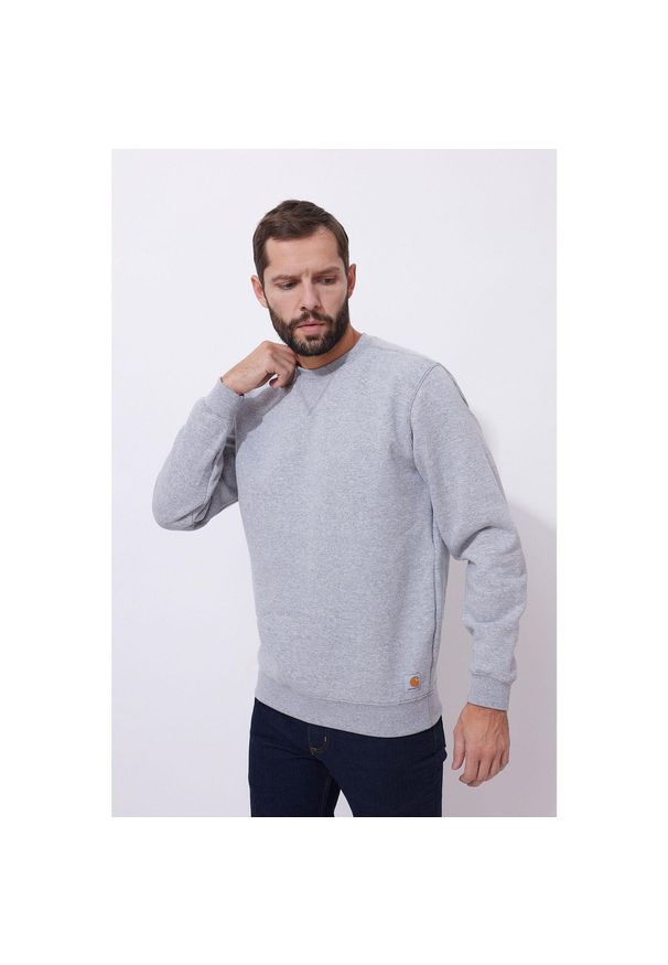 Bluza sportowa męska Carhartt Midweight Crewneck. Kolor: szary