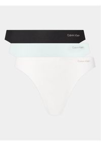 Calvin Klein Underwear Komplet 3 par fig klasycznych 000QD5200E Kolorowy. Materiał: bawełna. Wzór: kolorowy