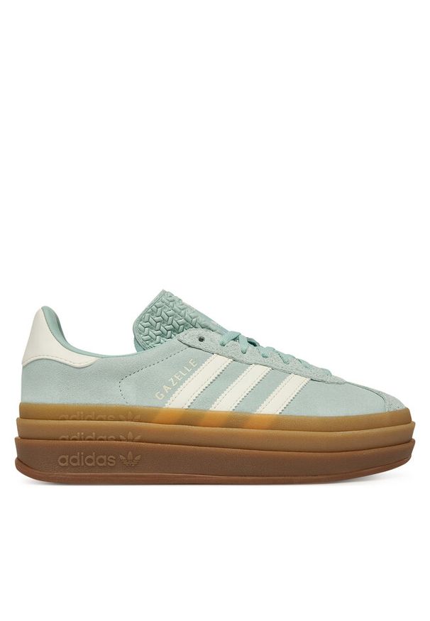 Adidas - Sneakersy adidas. Kolor: zielony. Model: Adidas Gazelle