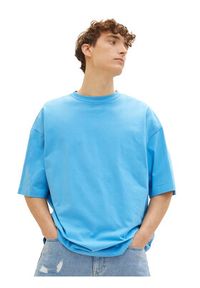 Tom Tailor Denim T-Shirt 1035912 Błękitny. Kolor: niebieski. Materiał: denim