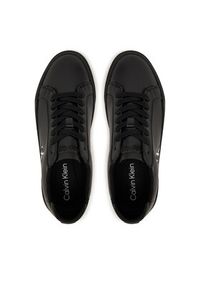 Calvin Klein Sneakersy Basket Cupsole Laceup Lth Ml YW0YW01945 Czarny. Kolor: czarny. Materiał: skóra #5