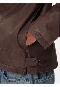 Aeronautica Militare Kurtka skórzana 252PN0960UPL00304 Brązowy Regular Fit. Kolor: brązowy. Materiał: skóra #6
