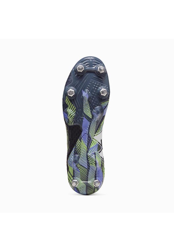 Puma - Buty piłkarskie PUMA Future 7 Ultimate MxSG. Kolor: fioletowy, żółty, wielokolorowy, zielony, biały. Sport: piłka nożna