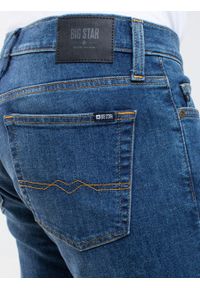Big-Star - Spodnie jeans męskie Terry Slim 512. Kolor: niebieski. Styl: klasyczny #3