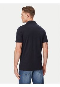 Emporio Armani Polo EM000571 AF20424 UB102 Granatowy Regular Fit. Typ kołnierza: polo. Kolor: niebieski. Materiał: bawełna #2