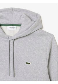 Lacoste Bluza SH9623 Szary Classic Fit. Kolor: szary. Materiał: bawełna #7