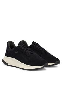 BOSS Sneakersy Ttnm Evo 50563920 Granatowy. Kolor: niebieski. Materiał: skóra, zamsz #4