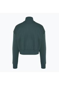 Bluza damska Nike Sportswear Phoenix Fleece 1/2 Zip Cropped. Kolor: zielony