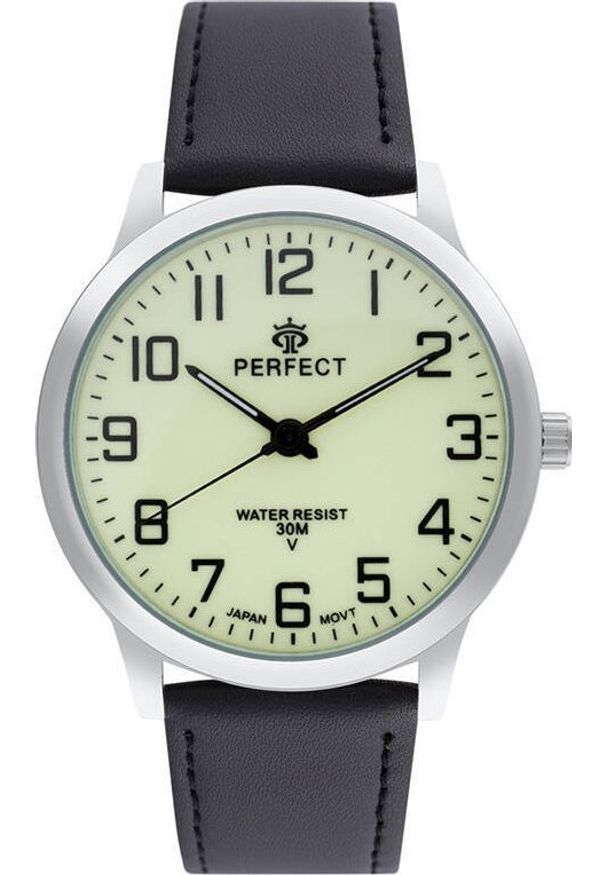 Zegarek Perfect Zegarek Perfect GXB460-04 męski klasyczny świecąca tarcza .. Styl: klasyczny