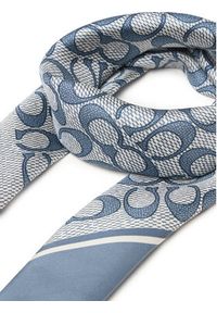 Coach Chusta 29C2755 Niebieski. Kolor: niebieski. Materiał: jedwab #3