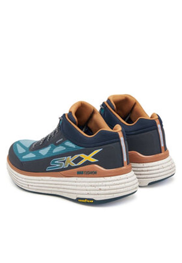 skechers - Skechers Sneakersy Max Cushioning Suspension 129269/NVTL Granatowy. Kolor: niebieski. Materiał: materiał