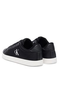 Calvin Klein Sneakersy 3 Cupsole Laceup Pu Mg YW0YW01781 Czarny. Kolor: czarny. Materiał: materiał #2