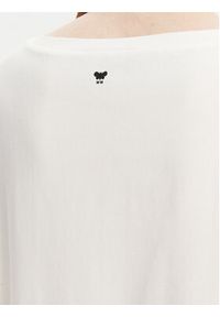 Weekend Max Mara T-Shirt Pampas 2515941082 Biały Relaxed Fit. Kolor: biały. Materiał: bawełna #4