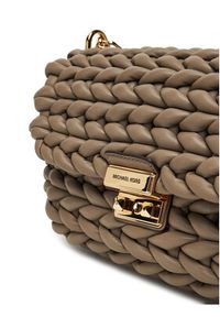 MICHAEL Michael Kors Torebka Tribeca 30T5G2RL7T Beżowy. Kolor: beżowy. Materiał: skórzane #3