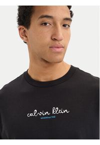 Calvin Klein Jeans T-Shirt SS 16s CK TRVL LV04RG816G Czarny Regular Fit. Kolor: czarny. Materiał: bawełna #2