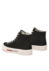 Tommy Jeans Sneakersy Mid Canvas Color EM0EM01157 Czarny. Kolor: czarny. Materiał: materiał #5