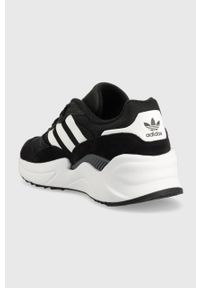 adidas Originals sneakersy RETROPY kolor czarny GY6822-BLK/WHT. Nosek buta: okrągły. Zapięcie: sznurówki. Kolor: czarny. Materiał: materiał, guma #3