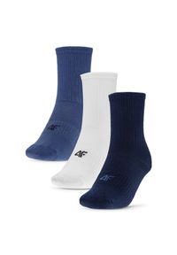 4f - Skarpety długie 4F. Wzór: kolorowy #1