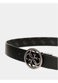 Guess Pasek BM7885 P6235 Czarny. Kolor: czarny. Materiał: skóra #4