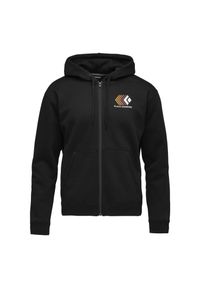 Bluza z kapturem z pełnym zamkiem błyskawicznym Black Diamond Faded. Typ kołnierza: kaptur. Kolor: czarny. Sport: wspinaczka #1