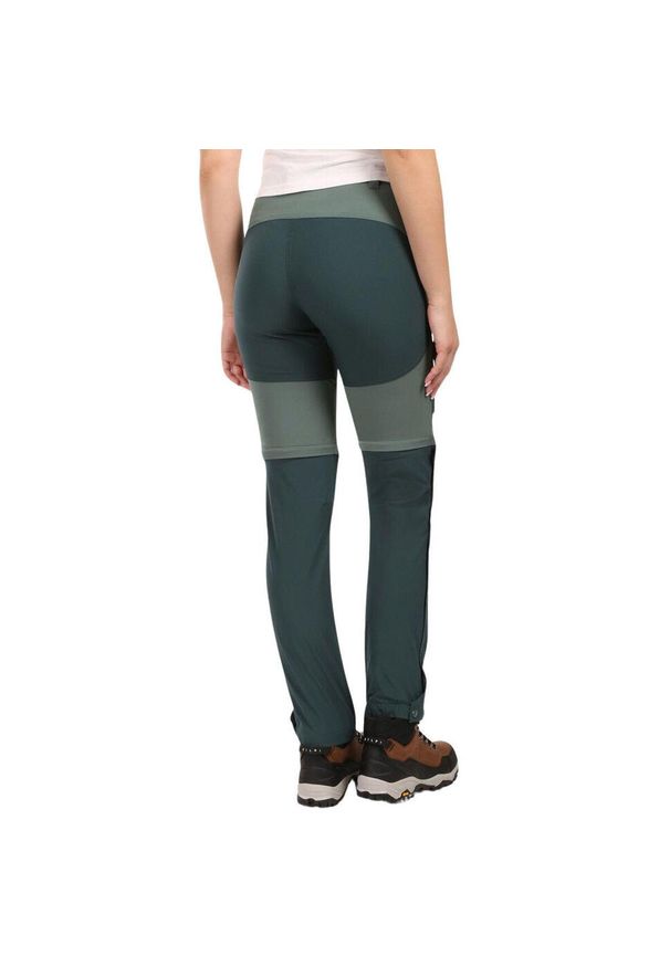 Damskie spodnie outdoorowe 2 w 1 Kilpi HOSIO-W. Kolor: zielony. Materiał: nylon