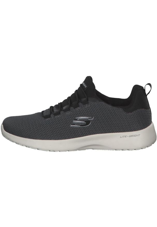 skechers - Buty Dynamight Rozmiar 47.5 - 58360-BLK Czarny. Kolor: wielokolorowy, szary, biały, czarny