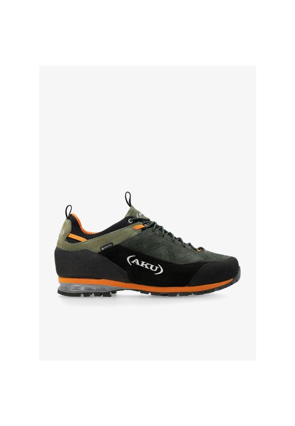 Aku - Buty trekkingowe męskie AKU Link GTX. Zapięcie: sznurówki. Kolor: zielony. Materiał: materiał, skóra. Szerokość cholewki: normalna