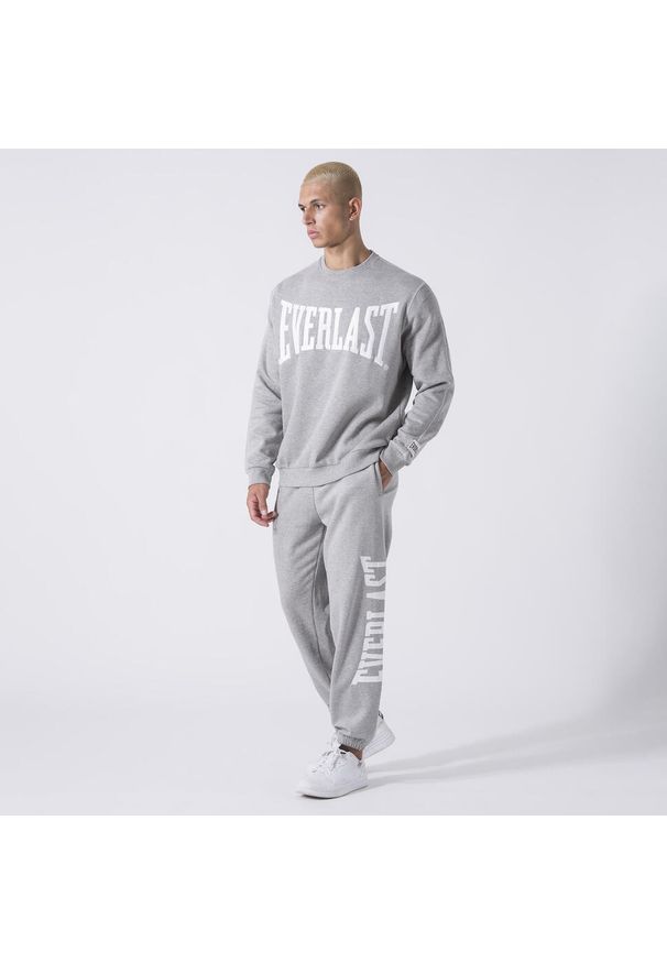 EVERLAST - Bluza męska Everlast Exclusive Crewneck. Kolor: szary
