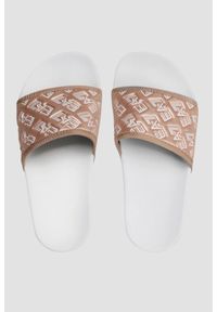 EA7 Emporio Armani - EA7 EMPORIO ARMANI Różowe klapki logowane, Rozmiar 36. Kolor: różowy #3