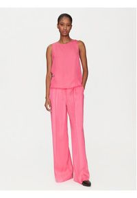 Marella Bluzka Platino 2515161061 Różowy Regular Fit. Kolor: różowy. Materiał: wiskoza #5