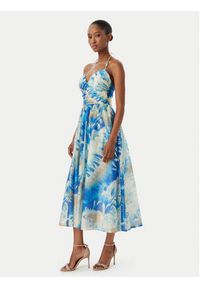 Marciano Guess Sukienka koktajlowa G6GK53 W1985 Niebieski Regular Fit. Kolor: niebieski. Materiał: lyocell. Styl: wizytowy #3