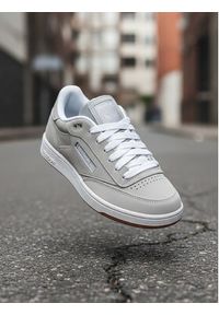 Reebok Sneakersy EO-CLUB C BULC CLN 100239220 Szary. Kolor: szary. Materiał: skóra, zamsz. Model: Reebok Club #6