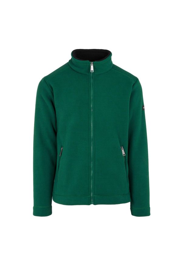 Regatta - Męski Polar Z Suwakiem Garrian II. Kolor: wielokolorowy, czarny, zielony. Materiał: polar. Sezon: zima. Sport: turystyka piesza