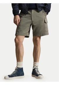 Polo Ralph Lauren Szorty materiałowe 710964027002 Zielony Relaxed Fit. Kolor: zielony. Materiał: bawełna #1