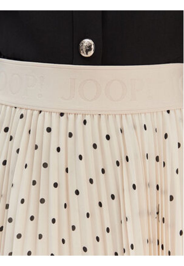JOOP! Spódnica plisowana Salma2 30100095 Beżowy Regular Fit. Kolor: beżowy. Materiał: syntetyk