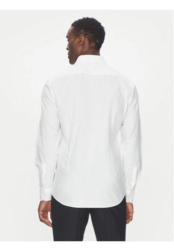 BOSS Koszula H-HANK-spread-C1-222 50539227 Biały Slim Fit. Kolor: biały. Materiał: bawełna