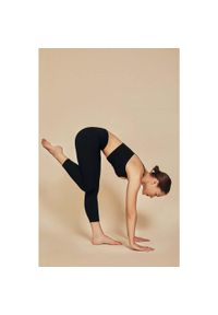 MOONHOLI - Legginsy do jogi Moonholi Yoggings 7/8. Kolor: czarny. Sport: joga i pilates #1