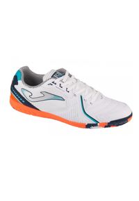 Joma - Męskie Buty Sportowe Dribling 2423. Kolor: żółty, biały, pomarańczowy, wielokolorowy