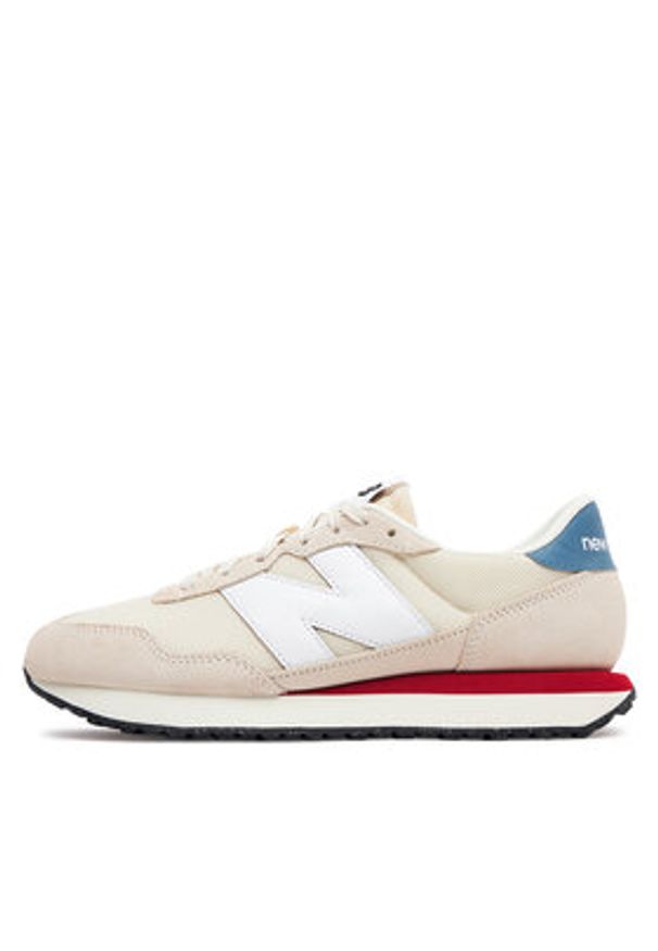 New Balance Sneakersy MS237VJ Beżowy. Kolor: beżowy. Materiał: materiał