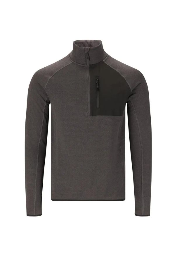 Bluza rozpinana Whistler Helge. Kolor: szary. Sport: turystyka piesza