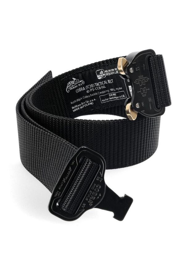 Pas do spodni Helikon-Tex Cobra FC38 - black. Kolor: czarny. Sport: turystyka piesza
