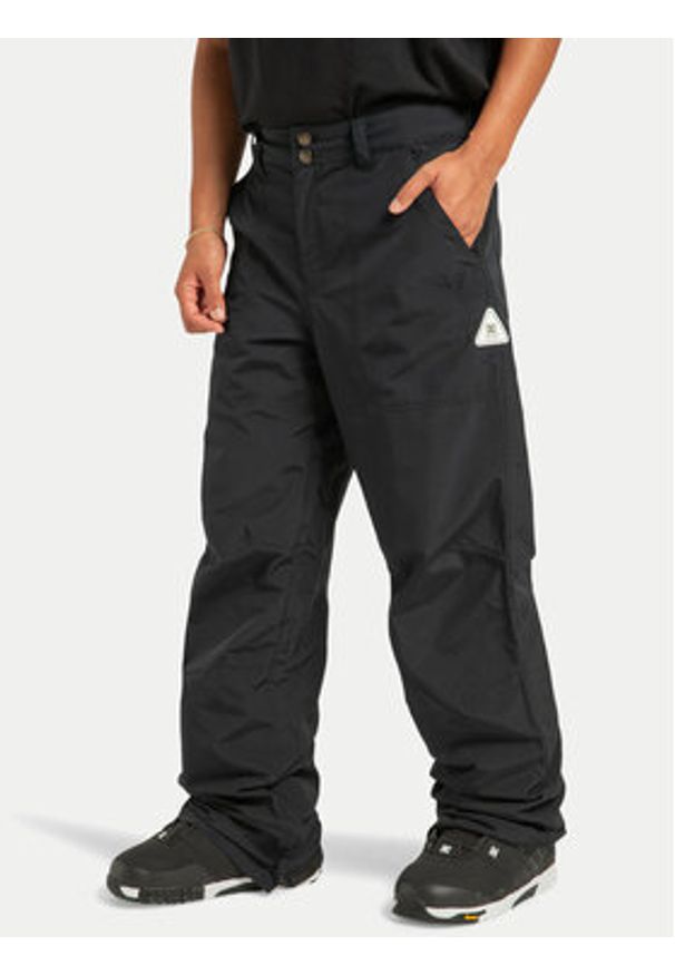 DC Shoes Spodnie snowboardowe Riveter ADJTP03032 Czarny Regular Fit. Kolor: czarny. Materiał: syntetyk. Sport: snowboard