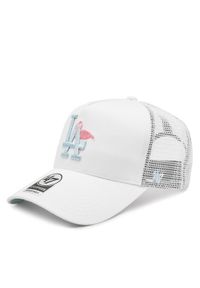 47 Brand Czapka z daszkiem Mlb Los Angeles Dodgers Icon Mesh '47 Offside Dt B-ICNDT12CTP-WH Biały. Kolor: biały. Materiał: materiał #1