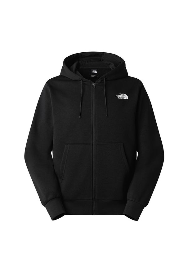 Bluza męska The North Face Simple Dome Light 0A8GQ7JK31 - czarna. Okazja: na co dzień. Typ kołnierza: bez kaptura. Kolor: czarny. Materiał: materiał, poliester, bawełna. Styl: casual