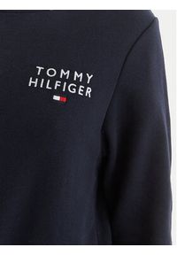 TOMMY HILFIGER - Tommy Hilfiger Bluza UW0UW04521 Granatowy Regular Fit. Kolor: niebieski. Materiał: bawełna #9