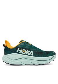 HOKA - Hoka Buty do biegania Challenger 8 1168716 Zielony. Kolor: zielony. Materiał: materiał #1