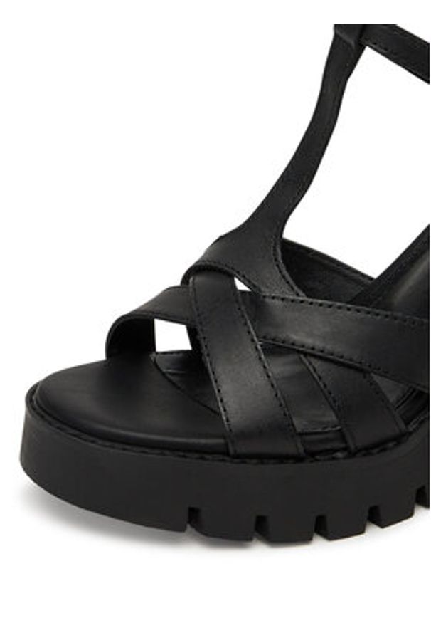 G-Star RAW - G-Star Raw Sandały WFA3925-6Z Czarny. Kolor: czarny. Materiał: skóra