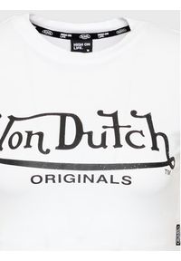 Von Dutch T-Shirt Arta 6 230 050 Biały Regular Fit. Kolor: biały. Materiał: bawełna #3