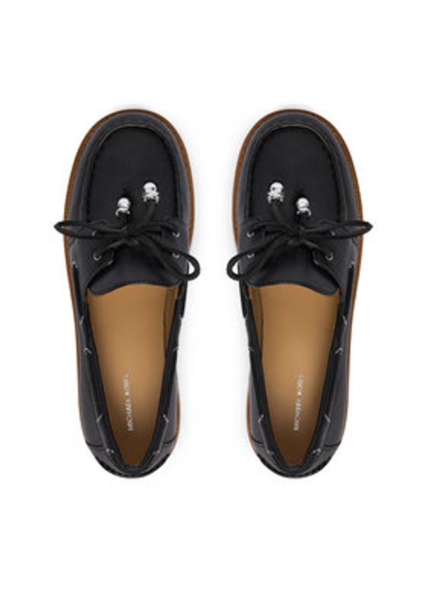 MICHAEL Michael Kors Loafersy Kenny Loafer 40R6KNFP1L Czarny. Kolor: czarny. Materiał: skóra