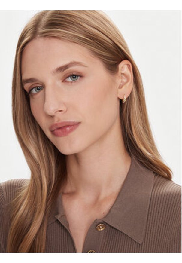 Guess Torebka JUBE05 508JW Złoty. Materiał: metalowe. Kolor: złoty